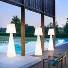 Modern outdoor lamp Slide Pivot bright white made in Italy Viadurini