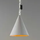 Modern suspended lamp In-es.artdesign Jazz Cement cement finish Viadurini