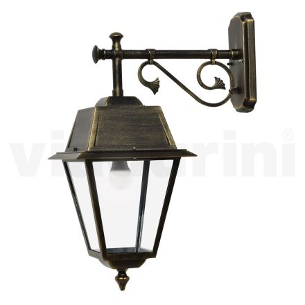 Vintage Style Outdoor Wall Lamp in Aluminum Made in Italy - Doroty Viadurini