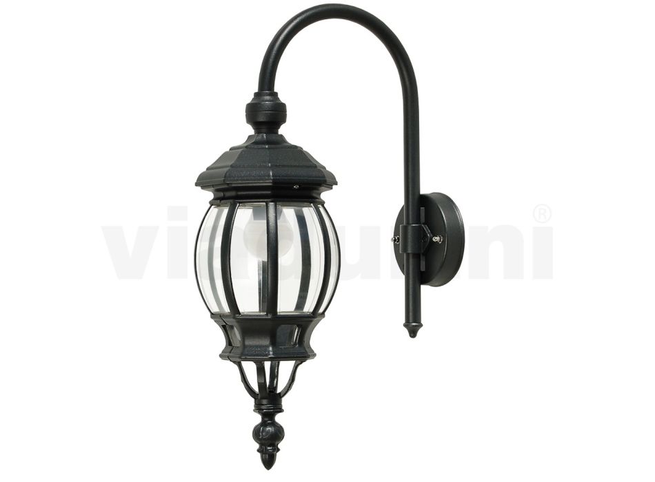 Vintage Style Outdoor Wall Lamp in Aluminum Made in Italy - Empire Viadurini