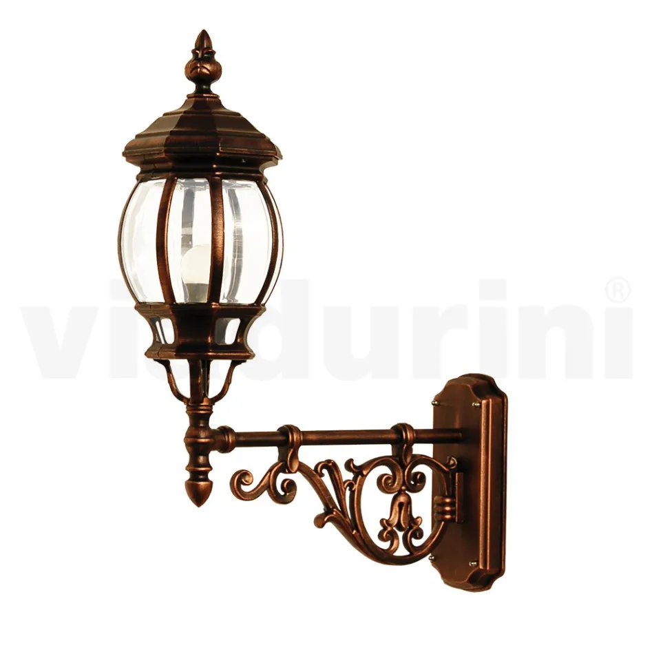 Outdoor Wall Lamp in Aluminum Made in Italy - Leona Viadurini