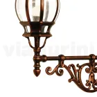 Outdoor Wall Lamp in Aluminum Made in Italy - Leona Viadurini