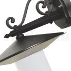 Outdoor Lamp in Anthracite Gray Aluminum Made in Italy - Belen Viadurini