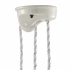 Lamp and down handmade ceramics Melissa Ferroluce Viadurini