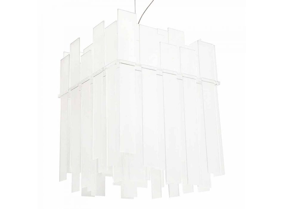 Contemporary white design lamp Ketty 60x60cm made in Italy Viadurini