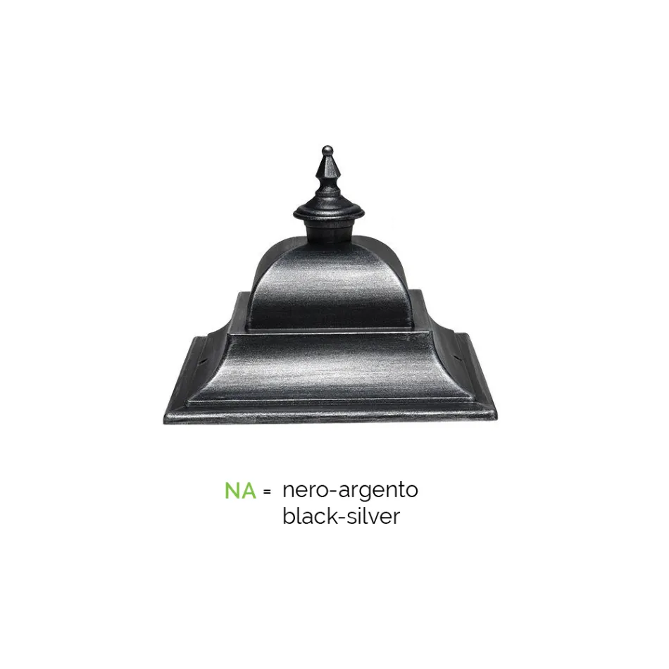 Outdoor Suspension Lamp in Aluminum and Glass Made in Italy - Bonaria Viadurini