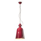 Industrial Suspension Lamp Handmade Iron and Ceramic - Industrial Viadurini