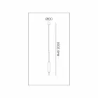 Suspended Lamp with 1, 3 or 6 Lights in Brass Modern Design - Typha by Il Fanale Viadurini