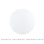 Handcrafted Suspended Lamp in Blown White Venice Glass - Snow Viadurini