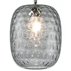 Handcrafted Suspended Lamp in Blown Venetian Glass - Cloe Balloton Viadurini