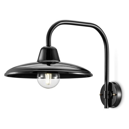Suspended Lamp Black Ceramic and Iron Industrial Vintage Design - Bew Viadurini