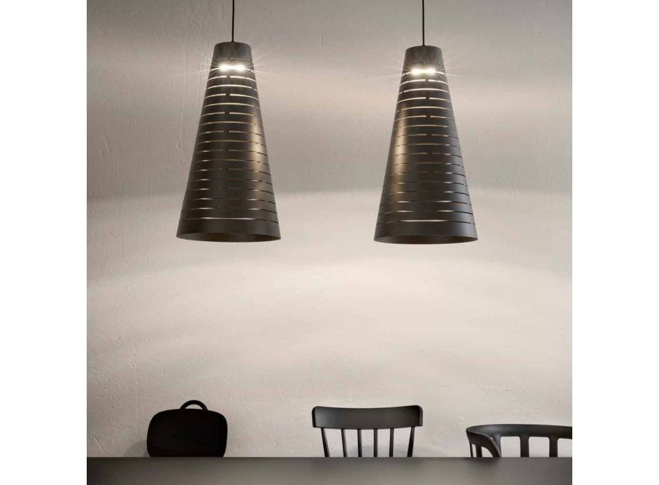 Design Suspended Lamp Made of Italy Made in Italy - Cervino Aldo Bernardi Viadurini