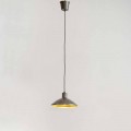 Suspension Lamp in Antique Steel Diameter 310 mm - Materia Aldo Bernardi