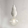 Shabby Chic Ceramic Hanging Lamp with 3m Cable - Fate Aldo Bernardi