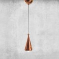 Design LED Suspended Lamp in Ceramic - Lustrini L2 Aldo Bernardi