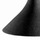 Suspended Lamp in Anthracite Stoneware and White Interior Modern Design - Edmondo Viadurini