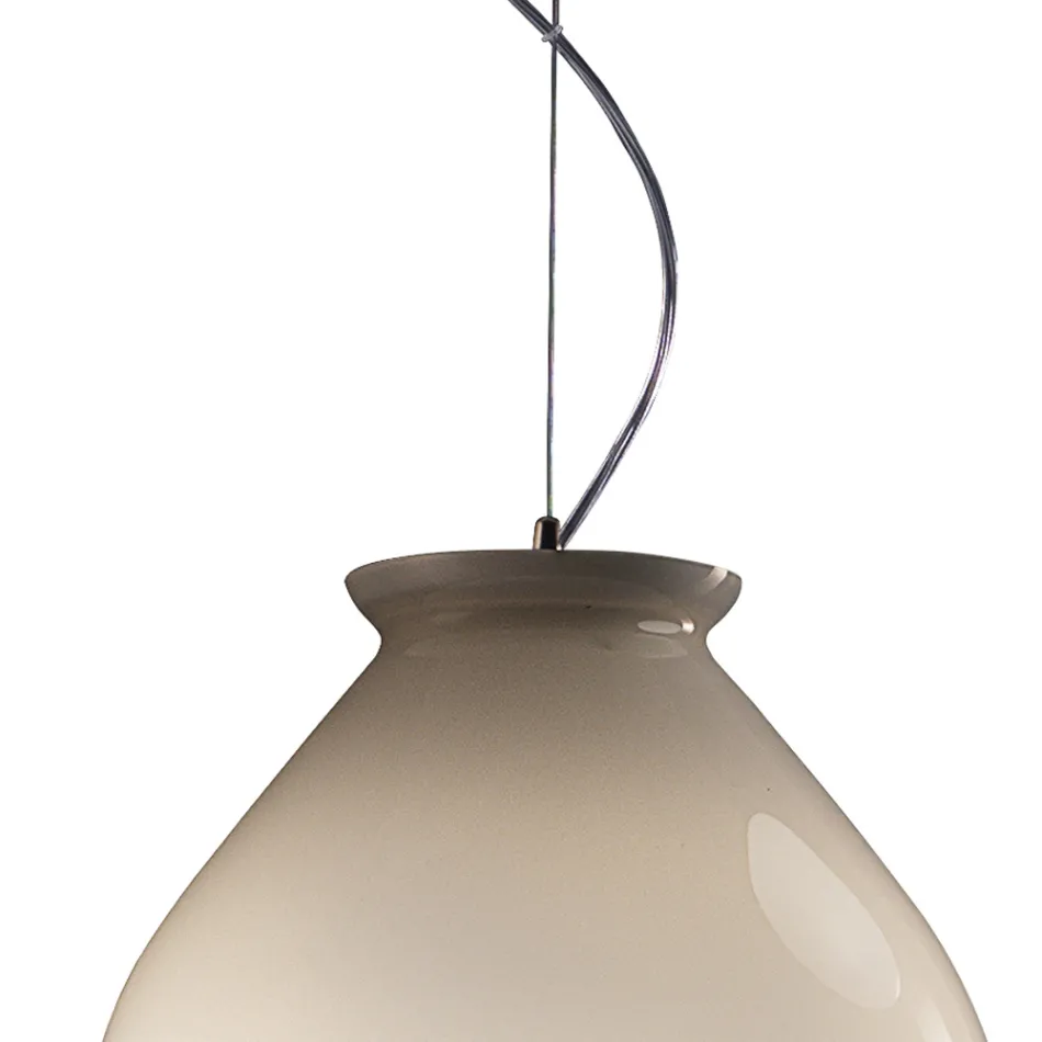 Suspended Lamp in Hand-Blown Cased Venetian Glass - Balloon Viadurini