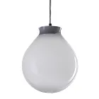 Suspended Lamp in Hand-Blown Cased Venetian Glass - Balloon Viadurini