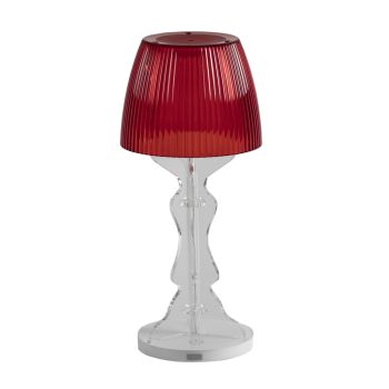 Acrylic Crystal Table Lamp Colored Prismatic Hat - Amiglia