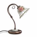 Table Lamp in Metal and Handmade Ceramic with Passanastri - Naples