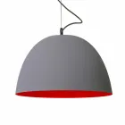 Painted suspension lamp In-es.artdesign H2o Modern cement Viadurini