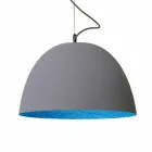 Painted suspension lamp In-es.artdesign H2o Modern cement Viadurini