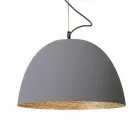 Painted suspension lamp In-es.artdesign H2o Modern cement Viadurini