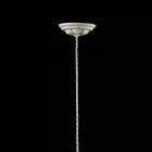 Vintage lamp in polished ceramic suspension and golden screws Betty Viadurini