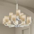 12 Lights Chandelier in Venice Glass and Metal Made in Italy - Graham