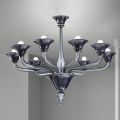 Venetian Glass Chandelier 8 Lights Made in Italy - Ismail