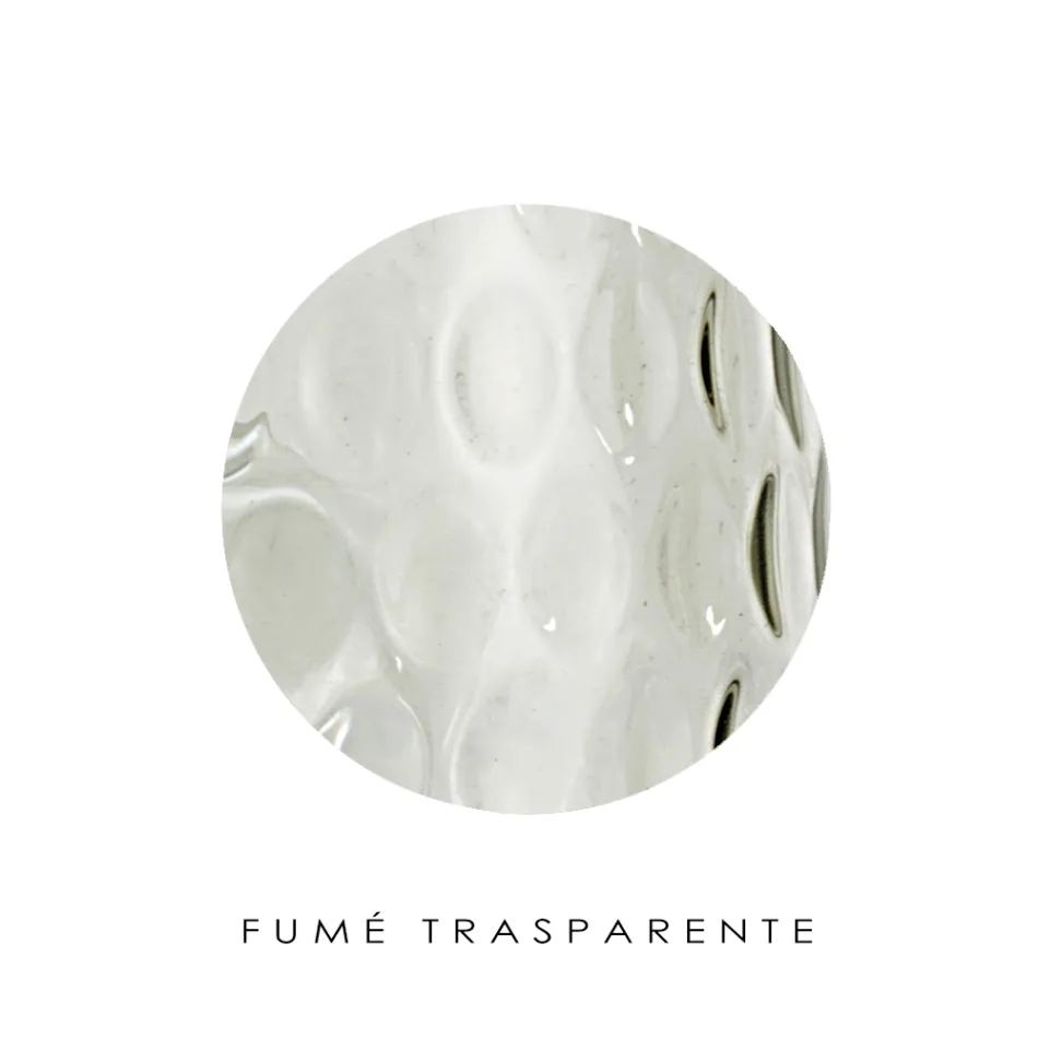 Five-Dome Venetian Glass Chandelier Made in Italy - Lucilla Viadurini