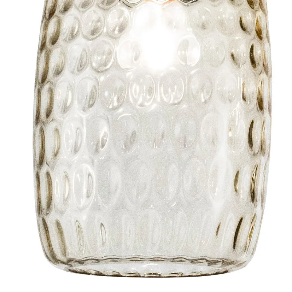Two or Three-Light Hand-Blown Glass Chandelier Made in Italy - Sibilla Viadurini