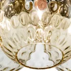 Three-Light Venetian Blown Glass Bouquet Chandelier Made in Italy - Lucilla Viadurini