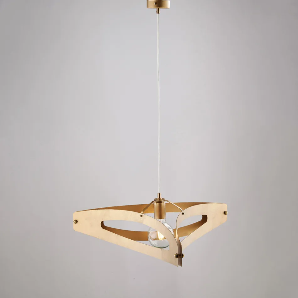 Apus White Chrome Silver Metal Pendant Light Viadurini