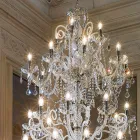 Classic Chandelier 36 Lights in Venice Glass Made in Italy - Florentine Viadurini