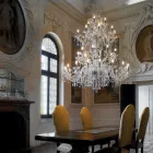 Classic Chandelier 36 Lights in Venice Glass Made in Italy - Florentine Viadurini