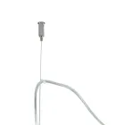 Decentralized Three-Light Venetian Glass Chandelier Made in Italy - Soffio Viadurini