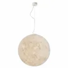 Modern design chandelier In-es.artdesign White moon in nebulite Viadurini