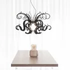 Modern design plexiglass chandelier made in Italy, Malito Viadurini