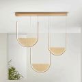 Metal Chandelier with Removable Insert in Granulated Glass - Catalpa