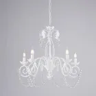 Metal chandelier for bright and welcoming interiors – Perla Viadurini