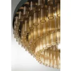 Modern Luxury Italian Artisan Blown Glass Chandelier - Maesta Viadurini