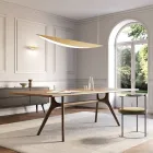 Chandelier Made of Recyclable Aluminum in Various Colors - Mila Viadurini