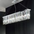 Classic Luxury Suspended Chandelier in Metal and Cut Crystal - Zolando