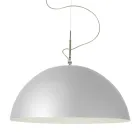 Suspended Chandelier in Laprene and Nebulite - Mezza Luna by In-es.artdesign Viadurini