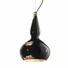 Chandelier suspended in retro style ceramic Ferroluce Viadurini
