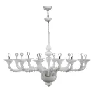 Classic Style Chandelier in Hand Blown Venetian Glass - Vanity Viadurini