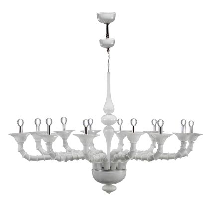 Classic Style Chandelier in Hand Blown Venetian Glass - Vanity Viadurini