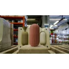 Vintage Green or Yellow Ceramic Chandelier Made in Italy - Ferroluce Lariat Viadurini