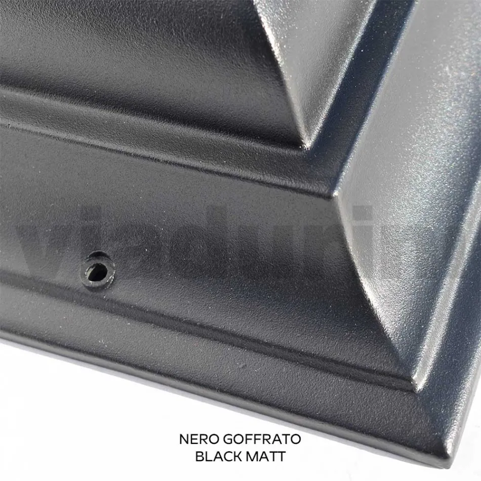 Outdoor lantern in Aluminum and Sandblasted Glass Made in Italy - Alchemist Viadurini